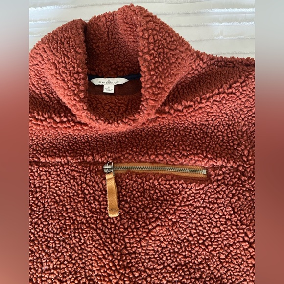 L.L. Bean Mock Neck Wool Sweater - Picture 4 of 7